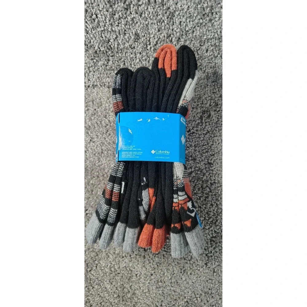 Columbia 4 Pack Wool Socks Size 6-12